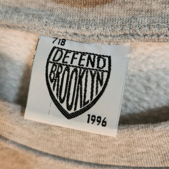Defend Brooklyn Vintage 1996 Mirror Image Crew Neck Sweater - Picture 3 of 5